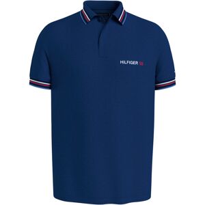 Tommy Hilfiger Poloshirt »CONTRAST GLOBAL STRIPE REG POLO« Anchor Blue Größe M