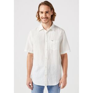 Wrangler Kurzarmhemd worn white Größe XXXL