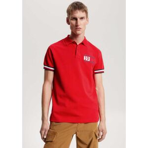 Tommy Hilfiger Poloshirt »NEW YORK FLAG SLIM POLO« Fireworks Größe S