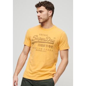 Superdry T-Shirt »Basic Shirt CLASSIC VL HERITAGE T SHIRT mit Logodruck«,... amber yellow Größe XXL