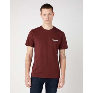 Wrangler T-Shirt »T-Shirts Graphic Logo Tee« Braun Größe M