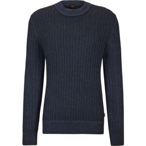 Boss ORANGE Strickpullover »Kriben« 404_Dark_Blue Größe L