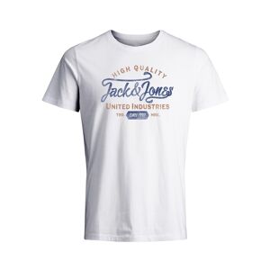 Jack & Jones T-Shirt »JPRBLULOUIE SS TEE CREW NECK FST LN« cloud dancer Größe L
