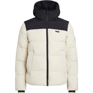 Calvin Klein Big&Tall Winterjacke »BT_CRINKLE COLOR BLOCK PUFFER«, mit Kapuze Stony Beige Größe 4XL