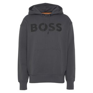 Boss ORANGE Hoodie »WebasicHood«, mit weissem Logodruck dark grey Größe XXL
