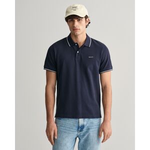 Gant Poloshirt »TIPPING KA PIQUE RUGGER« EVENING BLUE Größe XXXL