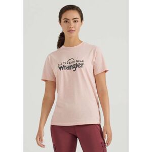 Wrangler T-Shirt »T-Shirts Logo Tee« Pink Größe S