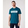 Wrangler T-Shirt »T-Shirts Wrangler Tee« Grün Größe M