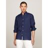 Tommy Hilfiger Leinenhemd »PIGMENT DYED LI SOLID RF SHIRT« Carbon Navy Größe L