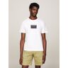 Tommy Hilfiger T-Shirt »LABEL HD PRINT TEE« White Größe M