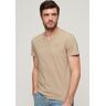 Superdry Rundhalsshirt »VINTAGE LOGO EMB VEE TEE« Tan Brown Fleck Marl Größe XL