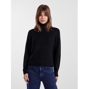 pieces Rollkragenpullover »PCJULIANA LS ROLLNECK KNIT NOOS BC« Black Größe XS (34)