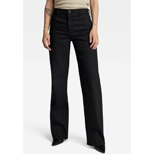 G-Star RAW Weite Jeans »Jeans Judee Straight« pitch black Größe 28