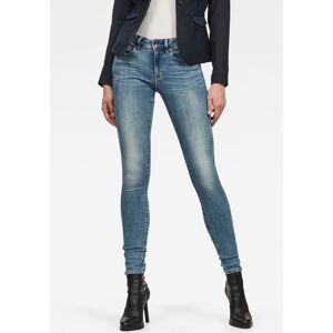 G-Star RAW Skinny-fit-Jeans »Midge Zip Mid Skinny« lt vintage aged destroy Größe 29