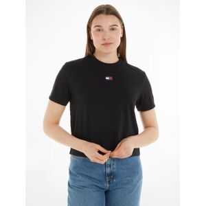 Tommy Jeans Curve T-Shirt »TJW BXY BADGE TEE EXT« Black Größe XL (42)