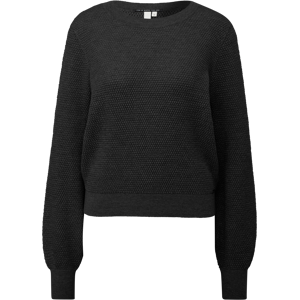 QS Strickpullover black Größe L