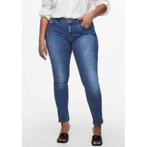 ONLY CARMAKOMA Skinny-fit-Jeans »CARKARLA REG SK ANKLE ZIP JNS«, mit... mid-blue-bleached Größe 54