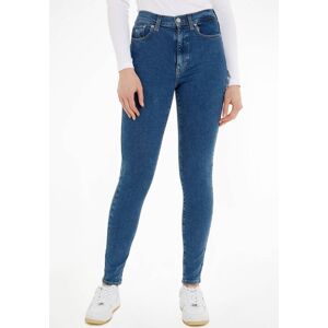 Tommy Jeans Bequeme Jeans »Sylvia«, mit Ledermarkenlabel mid blue28 Größe 32