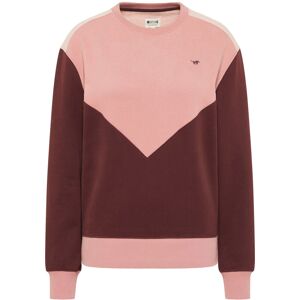 MUSTANG Sweatshirt »Style Bea C Colourblock« weinrot Größe S