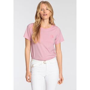 DELMAO T-Shirt, mit kleinem dekorativen Label auf der Brust rose Größe 40/42