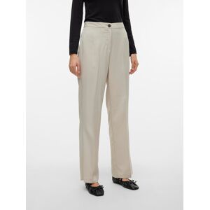 Vero Moda Anzughose »VMRITA MW STRAIGHT PANT NOOS« Silver Lining Größe L (40)