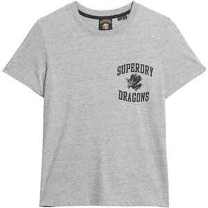 Superdry T-Shirt »CNY GRAPHIC TEE« Athletic Grey Marl Größe S