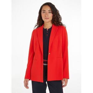 Tommy Hilfiger Kurzblazer »GOLD BUTTON SLIM FIT SB BLAZER«, mit Rückenschlitz fierce red Größe 46