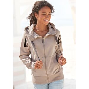 Elbsand Sweatjacke »Kekoa«, mit grossem Logodruck hinten, bequeme... sand Größe L (40)