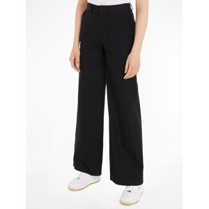 Tommy Jeans Cargohose »TJW CLAIRE HR WIDE CARGO PANT« Black Größe 28