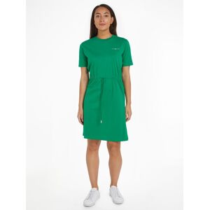 Tommy Hilfiger Shirtkleid »1985 REG MINI CORP TEE DRSS SS«, mit Tommy... Olympic Green Größe S (36)