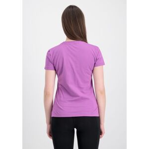 Industries T-Shirt »ALPHA INDUSTRIES Women - T-Shirts New Basic T Wmn« dark magenta Größe S