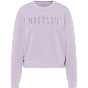 MUSTANG Sweatshirt »Style Bea C Logo Print« lila Größe L