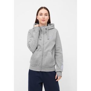 Bench. Kapuzensweatjacke »DARCINE« GREY MARL Größe XXL (46)