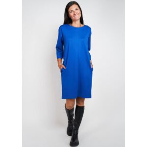 Seidel Moden Jerseykleid blau Größe 54