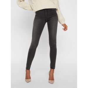 Vero Moda Skinny-fit-Jeans »VMTANYA MR S PIPING JEANS VI207 GA NOOS« Dark Grey Denim Größe S (36)