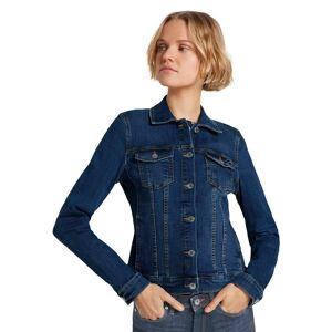 TOM TAILOR Denim Jeansjacke used-mid-stone Größe L