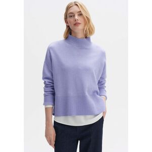 OPUS Stehkragenpullover »Pimobi«, mit Drop-Shoulder Nahtdesign flieder Größe 40