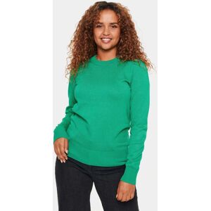 Saint Tropez Strickpullover »MilaSZ Pullover« Verdant Green Melange Größe XS (34)