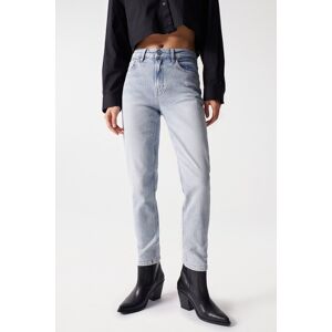 Salsa Slim-fit-Jeans »JeansTrueCroppedSlim« Blau Größe 38