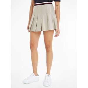 Tommy Hilfiger Minirock »GLOBAL STP PLEATED SHORT SKIRT« Classic_Beige Größe 46