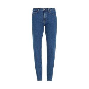 Calvin Klein Slim-fit-Jeans »MR SLIM - SOFT BLACK«, mit Leder-Brandlabel am... bluemedium Größe 33
