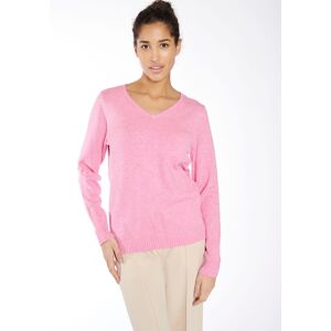 HaILY’S V-Ausschnitt-Pullover »LS P VK Fi44ona« rose pink marl Größe M (38)