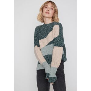 ZABAIONE Strickpullover »Pullover Re44mi« smaragd mel./nature/green mel. Größe XXL (44)