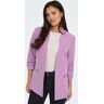 ONLY Kurzblazer »ONLBERRY 3/4 ZIP BLAZER CC TLR«, geraffte 3/4 Ärmel Violet Tulle Größe 34 (XS)