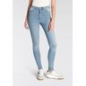 ONLY High-waist-Jeans »ONLROYA HW SKINNY BJ13964« light blue denim Größe M