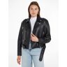 Calvin Klein Jeans Lederjacke »CLASSIC FAUX LEATHER BIKER« Ck Black Größe L (40)