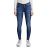 TOM TAILOR Denim Skinny-fit-Jeans »Jona«, mit starker Waschung clean mid34 Größe 28