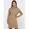 ONLY Strickkleid »ONLJANA L/S COWLNCK DRESS« col. indian tan Größe S