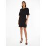 Calvin Klein Midikleid »STRUCTURE TWLL MINI SHIFT DRESS« Ck Black Größe 42