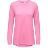 ONLY Rundhalspullover »ONLIBI LS LONG HIGLOW O-NECK CC KNT« Begonia Pink Detail:MELANGE Größe L (40)